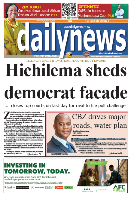 Tuesday 25 August 2026